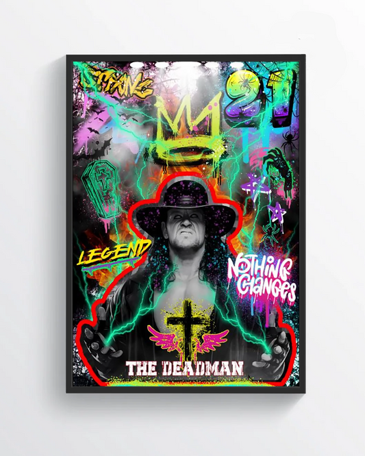 The Undertaker 'The Deadman' Poster Print