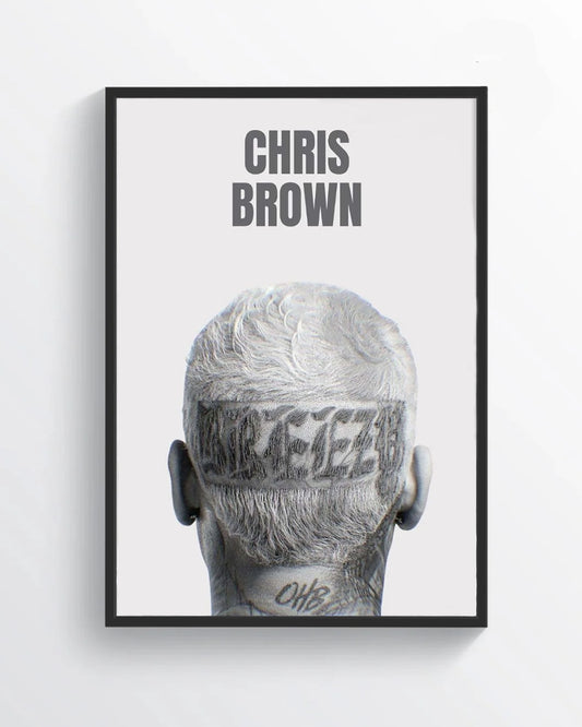 Chris Brown Poster Print
