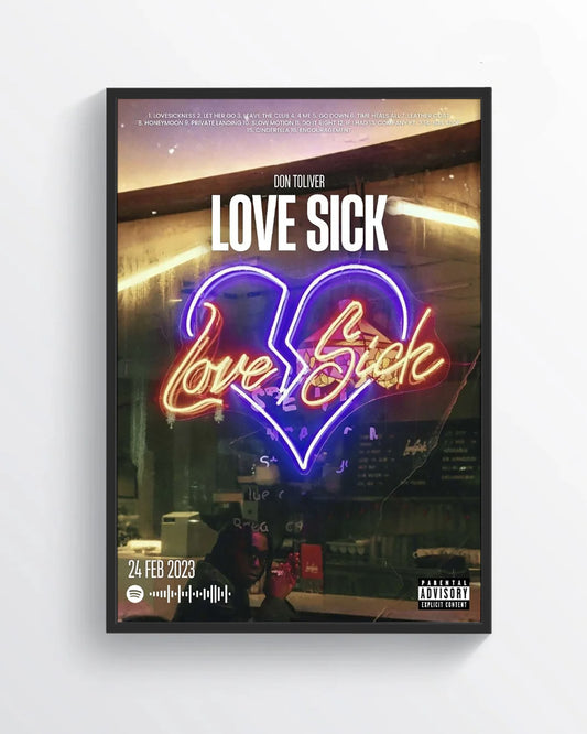 Don Toliver Love Sick Poster Print