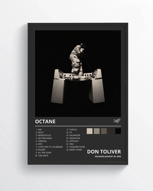 Don Toliver Octane Poster Print