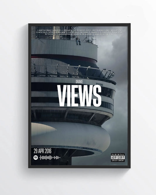 Drake 'Views' Poster Print