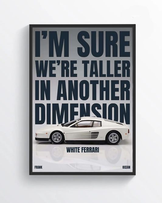 Frank Ocean Poster Print