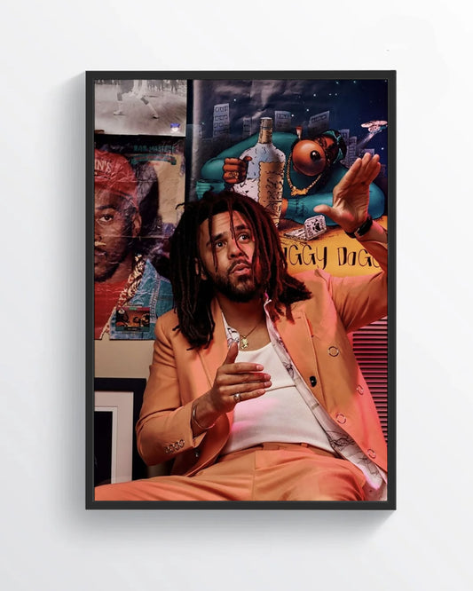 J Cole Poster Print