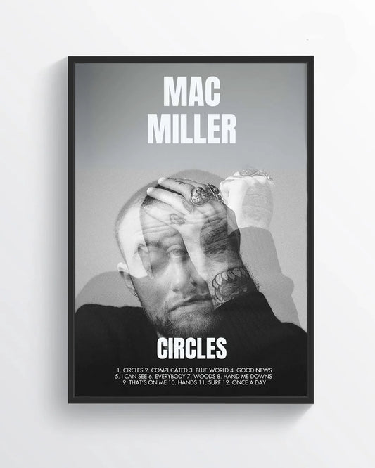 Mac Miller Circle Poster Print
